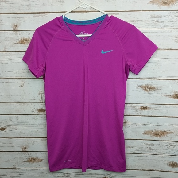 Nike Tops - Nike Pro Combat Dri Fit Pink T, Size M Nike Tops - Nike Pro Combat Dri Fit Pink T, Size M